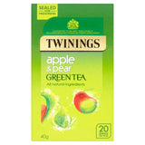 Twinings Apple & Pear Green Tea 20 per pack GOODS M&S