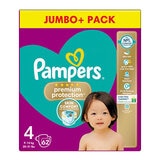 Sensitive Skin Baby Nappies Size 4 62 Pack