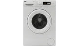 Bush WMT0812EW 8KG 1200 spin washing machine in white - British product
