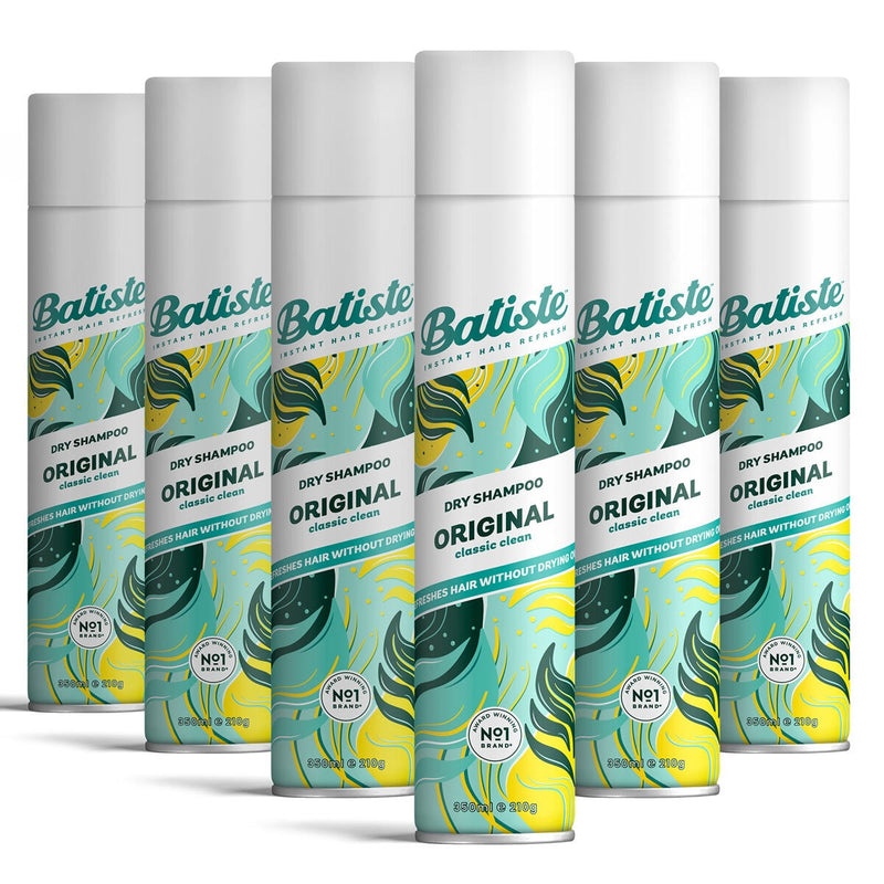 Batiste dry shampoo multipack 6 x 350ml - British product