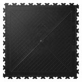 Klikflor RX500 recycled interlocking garage floor tiles 4 pack in Black or Graphite, UK version