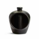 Habitat Industrial Stoneware Salt Container
