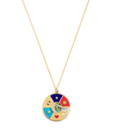 L'Atelier Nawbar Yellow Gold and Diamond Oracle Eternal Charm Necklace