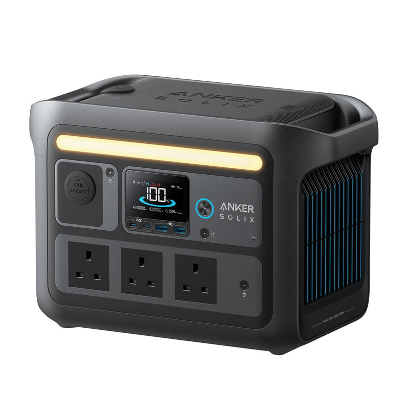 Anker C800X Plus 768Wh power station with 200W solar panel - British product