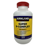 Kirkland Signature Super B-Complex Vitamin Supplement 500 Count