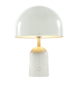 Bell-Shaped Portable Table Lamp with Weighted Stand