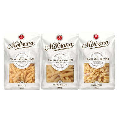 La Molisana Pasta Variety Pack Dry Pasta 6 x 500g