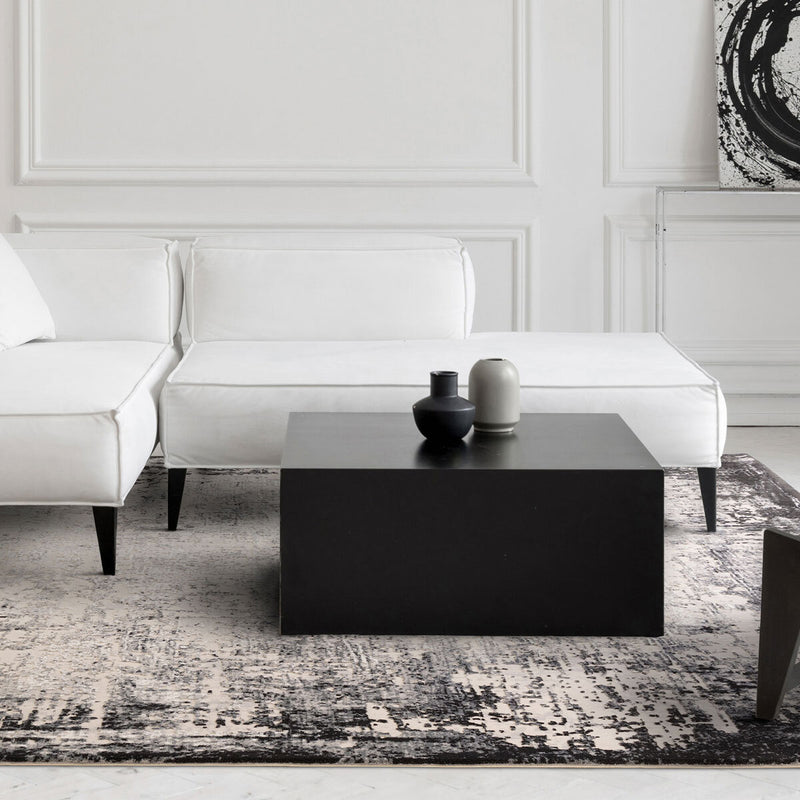 Asiatic Kuza Border Grey Area Rug, UK version