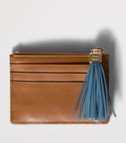 Miu Miu calfskin tassel card holder, imported from the UK