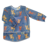 Ziggle baby coverall bib tigers and leopards print - British product