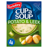 Batchelors Cup a Soup, Potato & Leek x4 107g - McGrocer