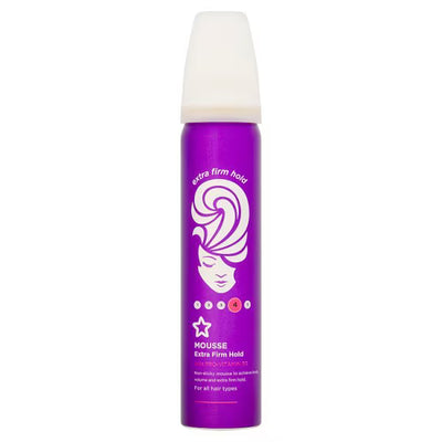 Superdrug Extra Firm Hold Hair Mousse 75ml
