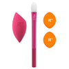 Real Techniques Concealer brush sponge set Vivid Escape, imported from the UK