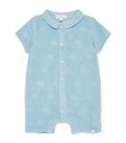 Tartine et Chocolat towelling jacquard playsuit for 1-18 months (British brand)