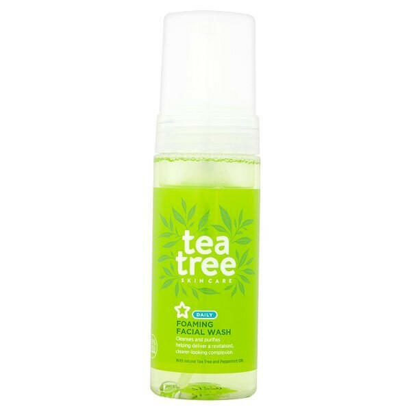 Superdrug Tea Tree Foaming Face Wash 150ml GOODS Superdrug