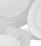 Wedgwood Set of 16 Gio Platinum Dinnerware Pieces