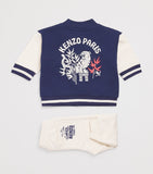Kenzo kids cotton bomber jacket and sweatpants set 6 months to 4 years, UK version