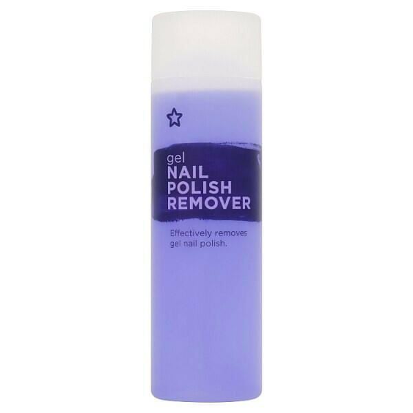 Superdrug Nail Polish Remover Gel 250ml GOODS Superdrug