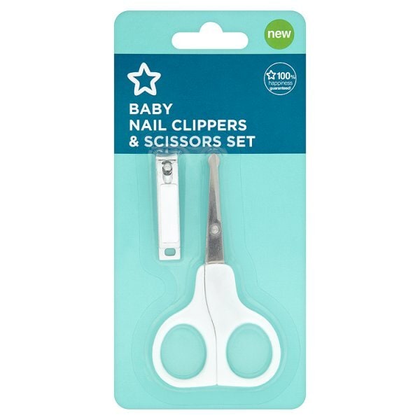 Superdrug Baby Nail Clippers & Scissors Set GOODS Superdrug