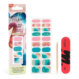 Mylee Gel Nail Wraps Cosmic Swirl Salon Quality