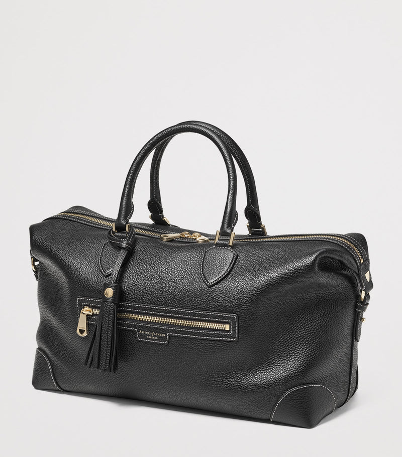 Aspinal Of London Leather Hudson Flight Bag