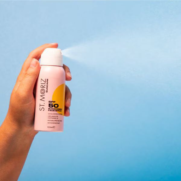 St Moriz Suncare SPF50 Sunscreen Face Spray 100ml
