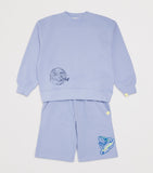 Billieblush cotton embroidered sweat shorts for kids 4-10 years - British product