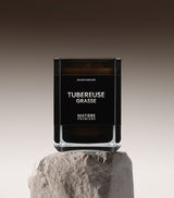 Tuberose Scented Candle with Glass Case 220g