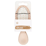 Superdrug Mini Hair Brush Gold Travel