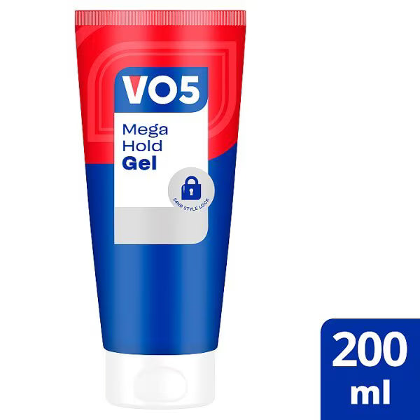 Vo5 Mega Hold Styling Gel Men's 200ml (British brand)