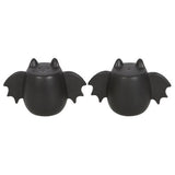 Something Different Bat Wings Ceramic Salt and Pepper Shakers