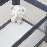 The Tiny Bed Co. Premium Organic Travel Cot Sheet White Fitted Sheet 95 x 65cm