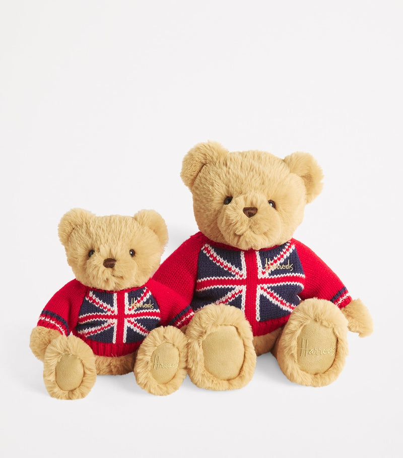 Harrods Large Union Jack Bear (25cm)