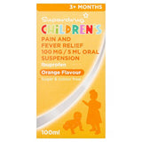 Superdrug Children's Pain and Fever Relief Paracetamol 100mg/5ml