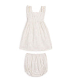 Marie-Chantal Cleo Athena frill baby dress 3-24 months, imported from the UK