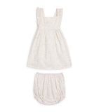 Marie-Chantal Cleo Athena frill baby dress 3-24 months, imported from the UK