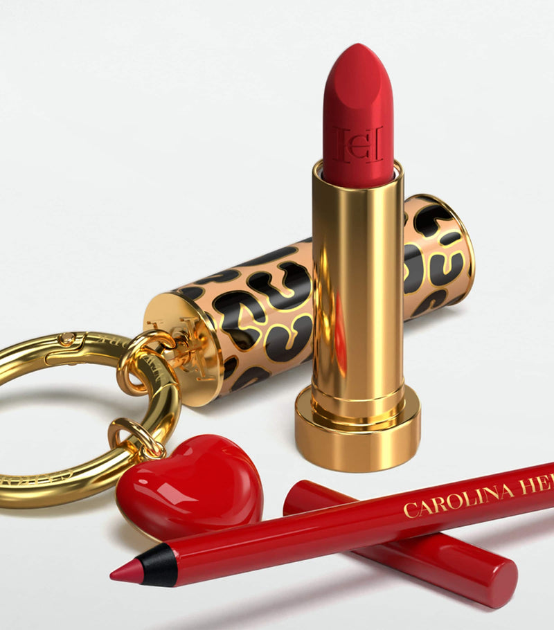 Carolina Herrera leopard print lipstick cap - British product