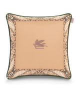 Etro Cotton Embroidered Cushion Decorative Pillow 45cm x 45cm