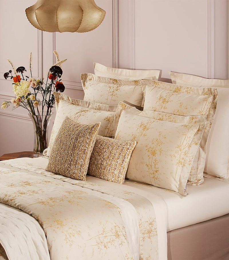 Yves Delorme Legende Jacquard organic cotton duvet cover Super King 260cm x 220cm (British brand)