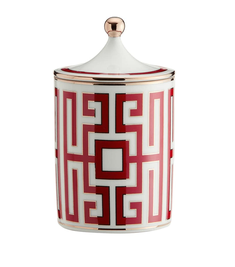 GINORI 1735 Labirinto Scarlatto candle 300g, UK version