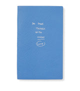 Smythson Do Small Things Panama Leather Notebook