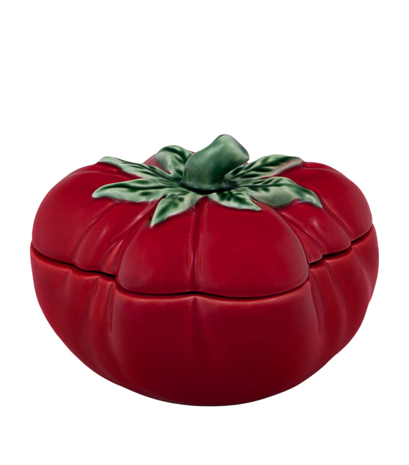 Bordallo Pinheiro lidded tomato bowl 15.5cm - British product