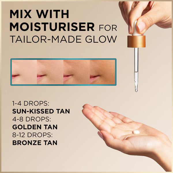 Garnier Glow Duo Self-Tan & SPF 50 Facial Duo 70ml, UK version