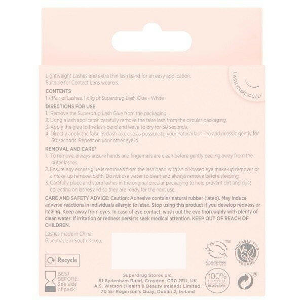 Superdrug Studio Lash FM016 GOODS Superdrug