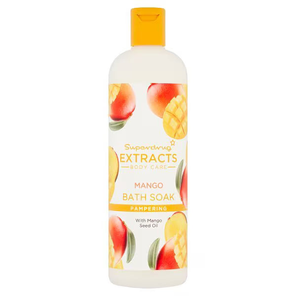 Superdrug Extracts Mango Bath Soak 500ml (British brand)