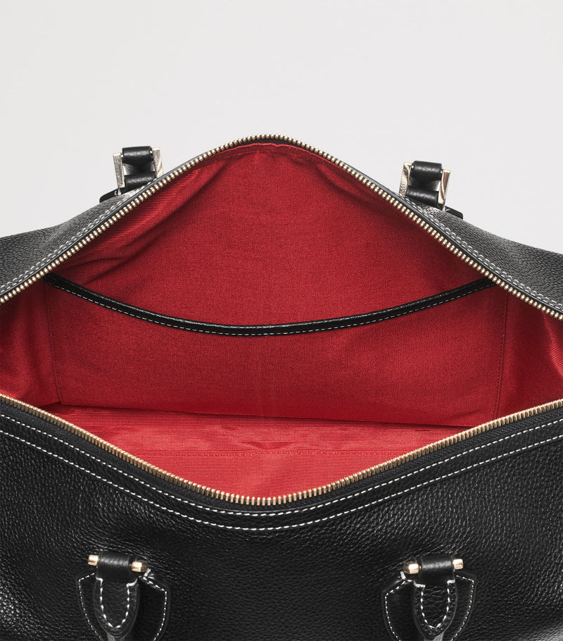 Aspinal Of London Leather Hudson Flight Bag