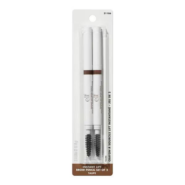 elf instant lift brow pencil 2 pack taupe - British product