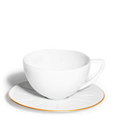 Louis XIII Light of the Time Hand-Painted Teacup and Saucer