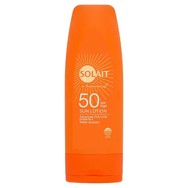 Solait Sun Lotion SPF 50 200ml classic (British brand)