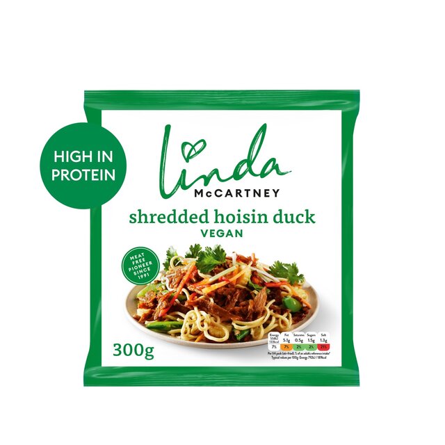Linda McCartney Vegetarian Shredded Hoisin Duck 300g - McGrocer